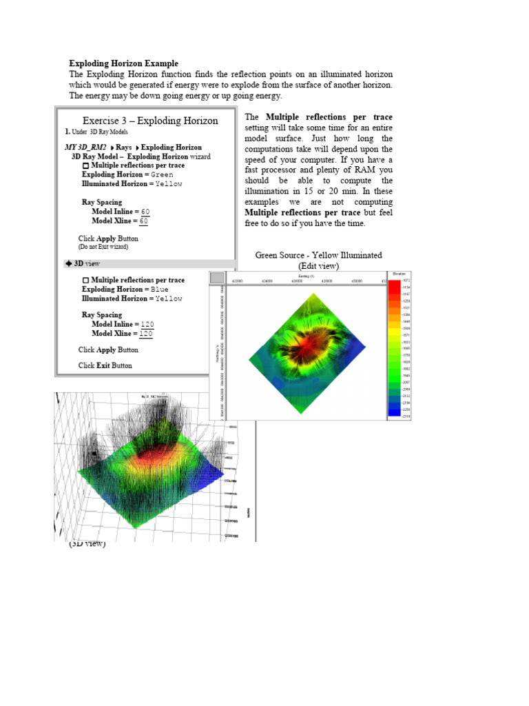 Exploding Horizon Ray Tracing Guide | PDF