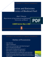 Combustion and Emissions Characteristics of Biodiesel Fuel