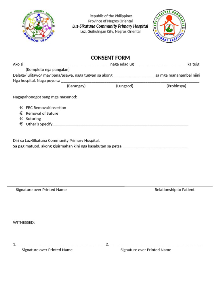 Consent Form | PDF