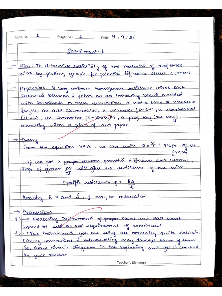 Physics Practical | PDF