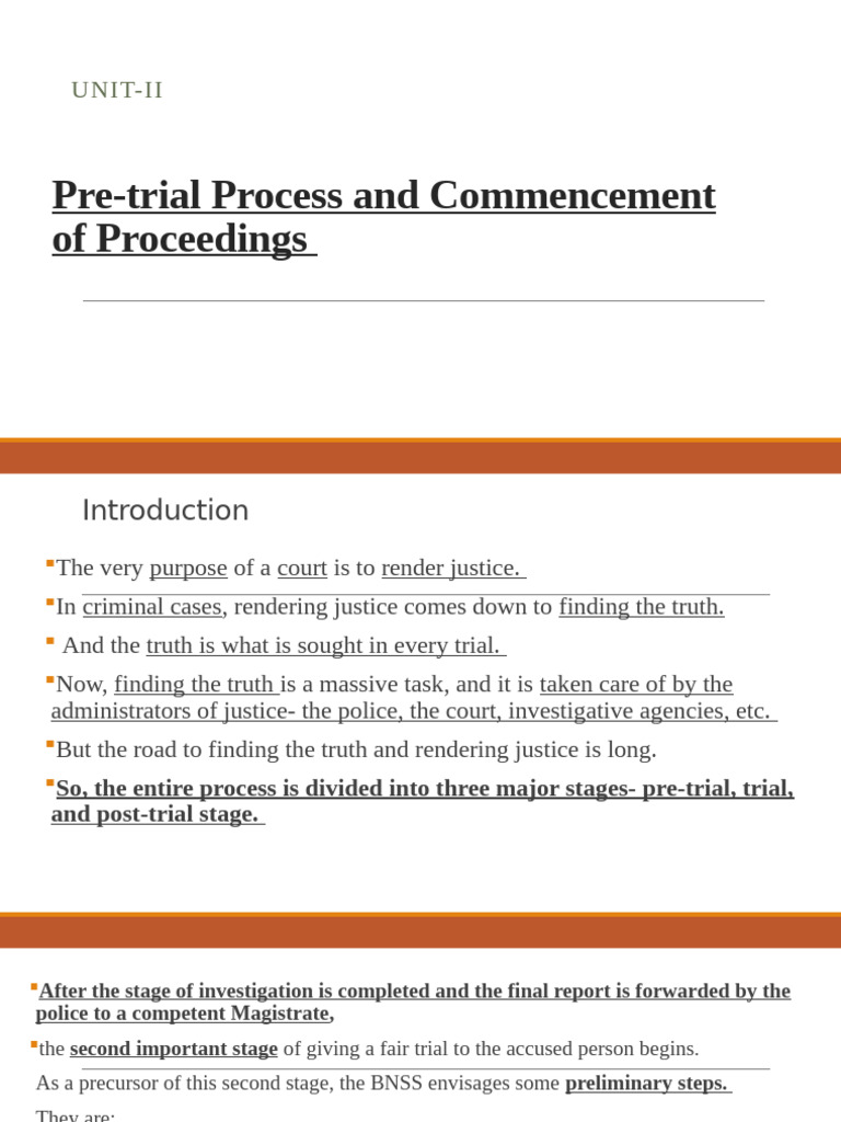 Pre-Trial Process in Criminal Proceedings | PDF | Defamation | Magistrate
