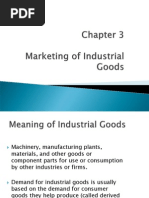 Chapter 3 - MKTG of Industrial Goods