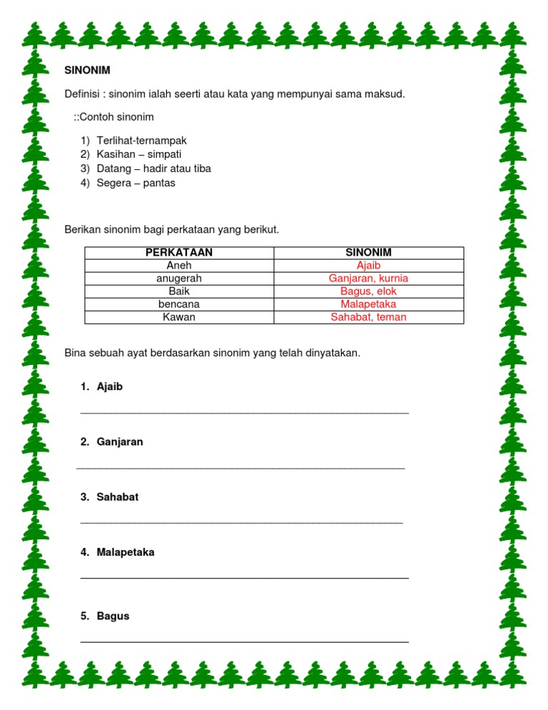 Sinonim Pdf