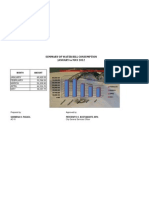 Water Bill January To May 2012