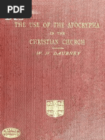 The Use of the Apocrypha in the Christian Church (1900) Daubney, William Heaford