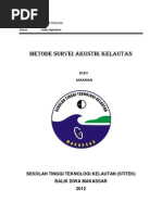 Download Metode Survei Akustik by Muhammad Ansar SN97888167 doc pdf