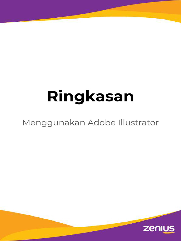 Panduan Dasar Menggunakan Adobe Illustrator | PDF