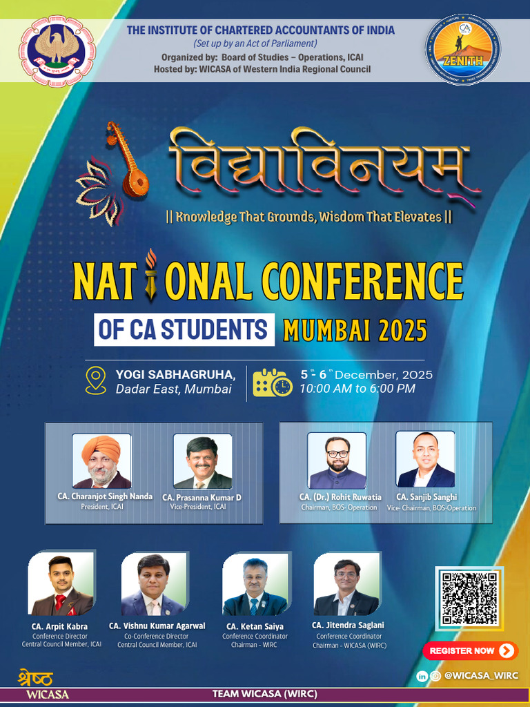 CA Students National Conference 2025 | PDF | Startup Company | Small ...