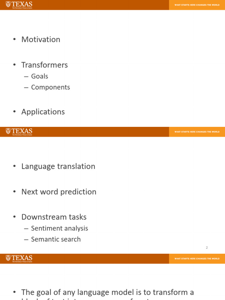 Lecture Slides - Transformers | PDF | Machine Learning | Computational ...