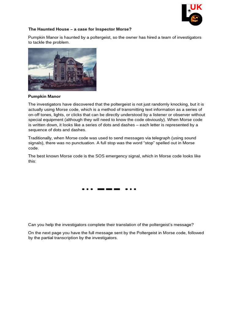 The Haunted House | PDF