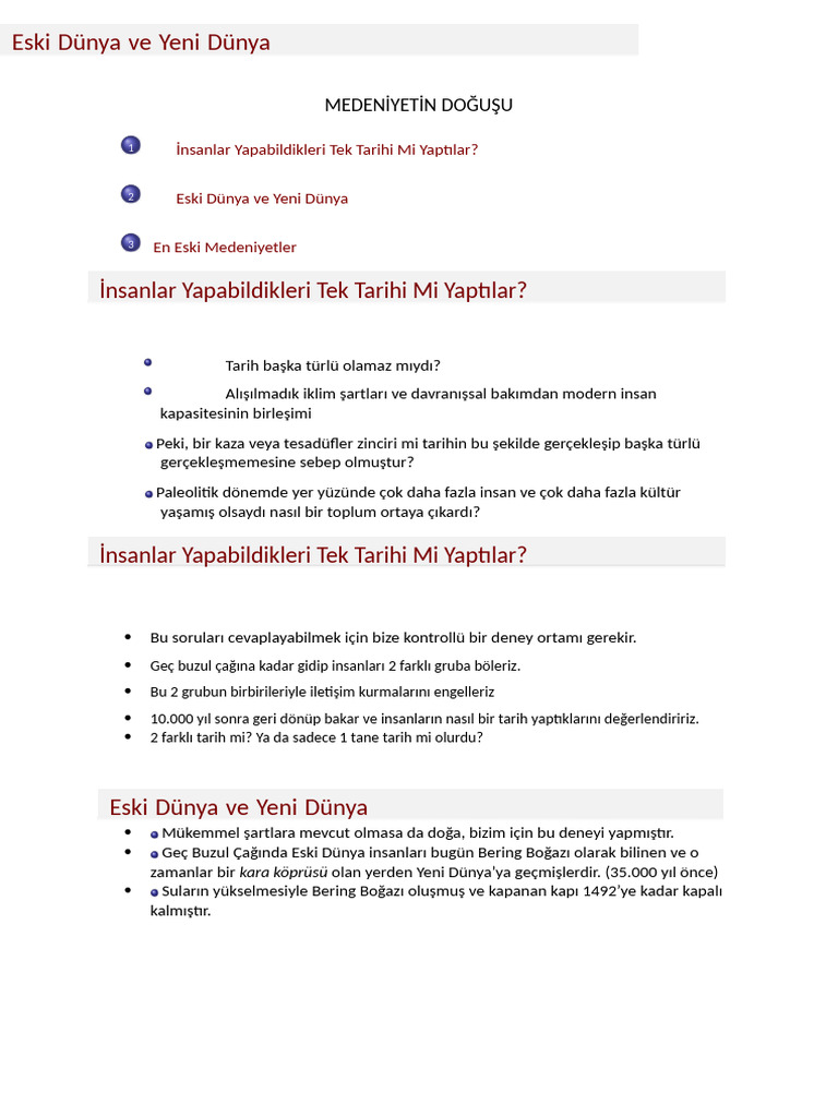 Ders Notu 1 | PDF