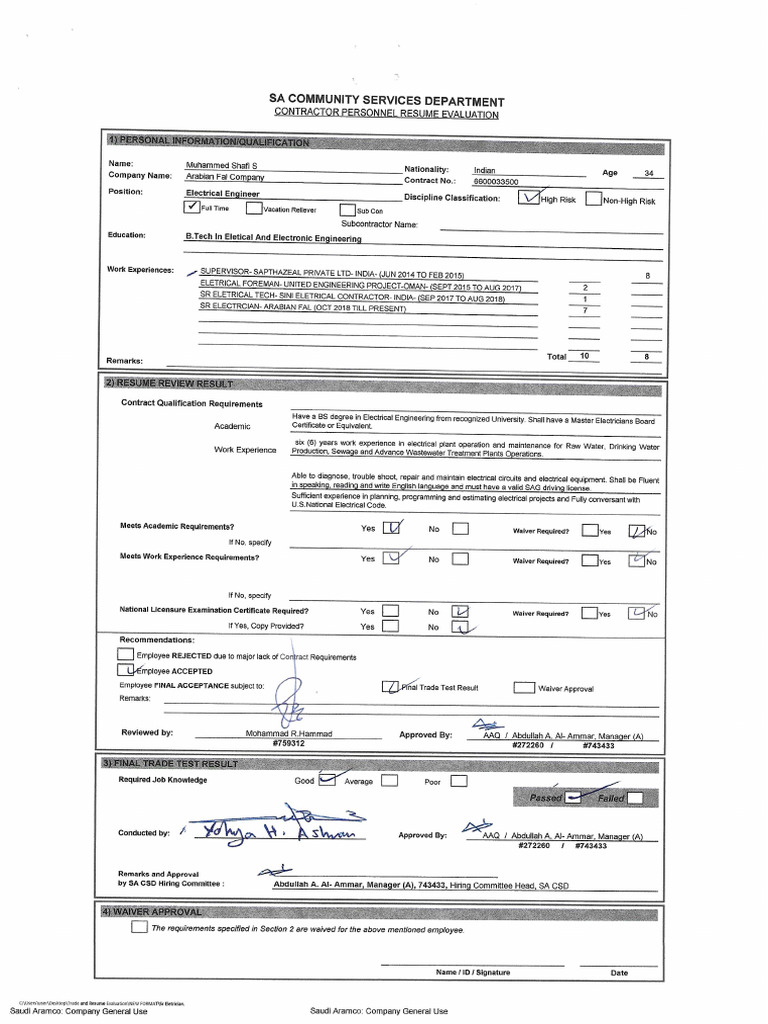 Shafi Electrical Engineer | PDF