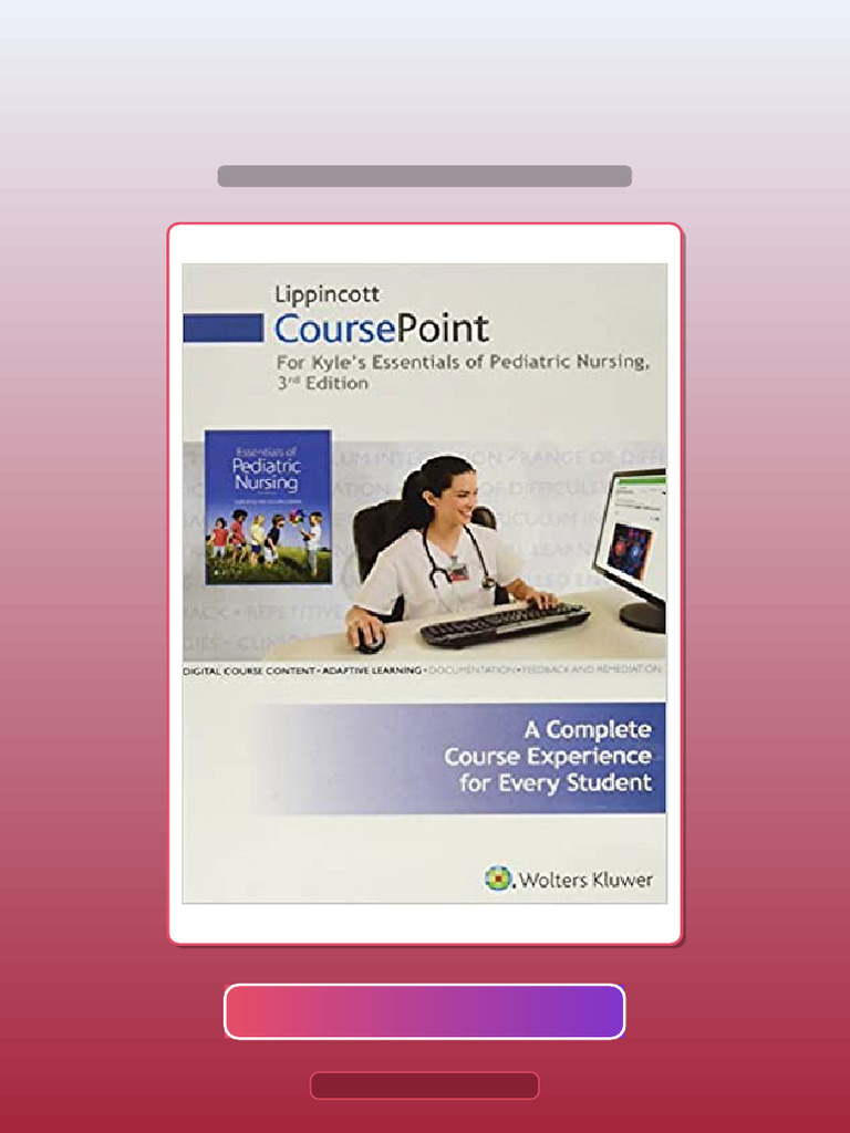 Test Bank for Lippincott CoursePoint for Kyle Carman Essentials of ...