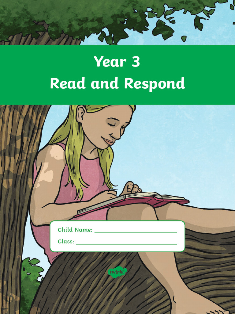 t2 e 3873 Year 3 Reading Response Activity Booklet English - Ver - 3 | PDF