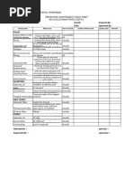 PPM Maintenance Checklist Overview | PDF