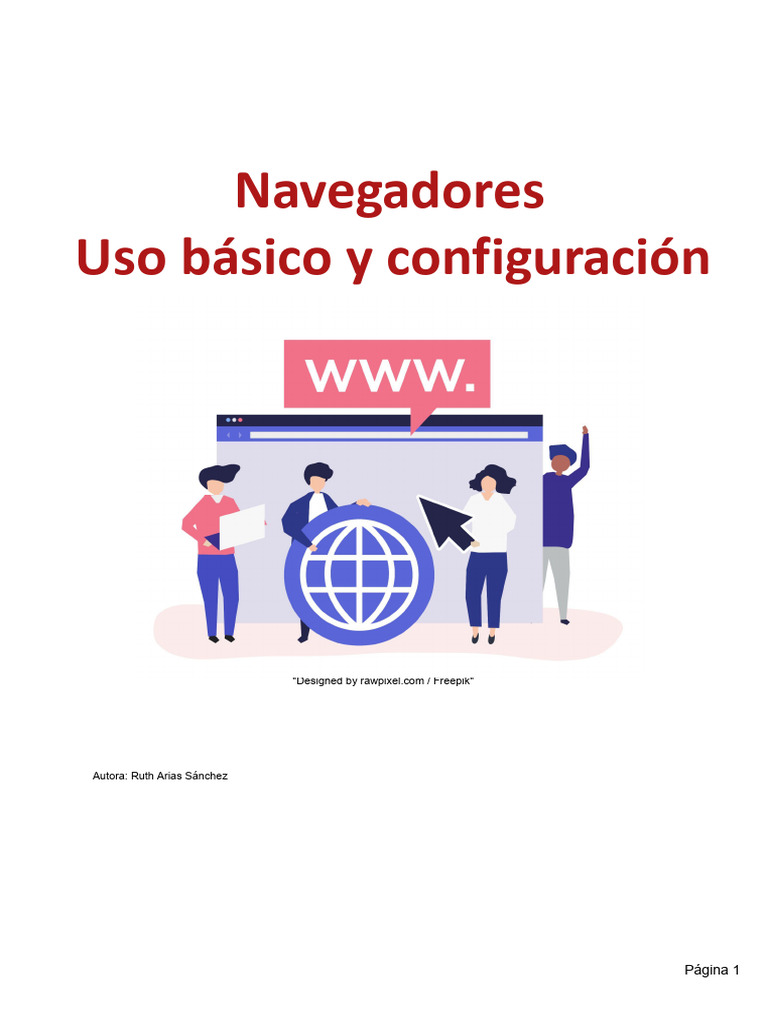 Uso y Configuración de Navegadores Web | PDF | Red mundial | Internet y web