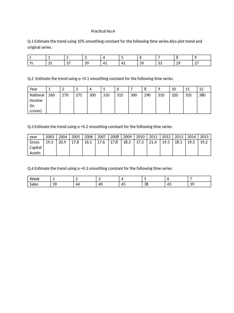 Practical No 4 (BCS) | PDF