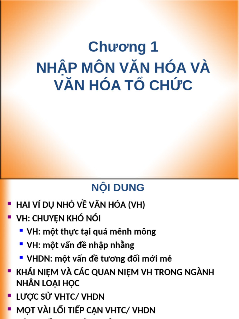 Ch 1- Nhập môn VH và VHTC | PDF