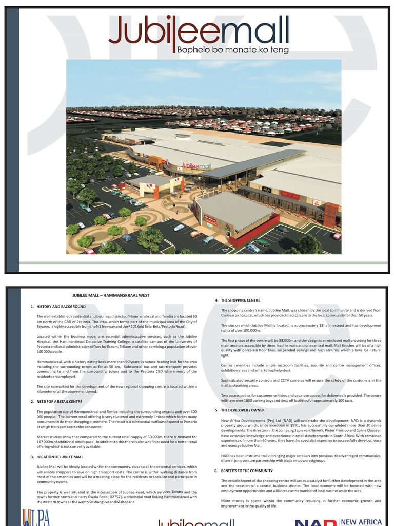 Jubilee Mall Brochure 022011 Wall Shopping Mall