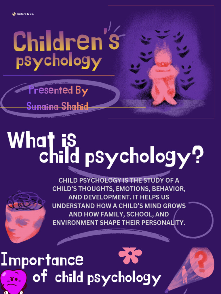 Understanding Child Psychology Basics | PDF | Self Esteem | Parenting