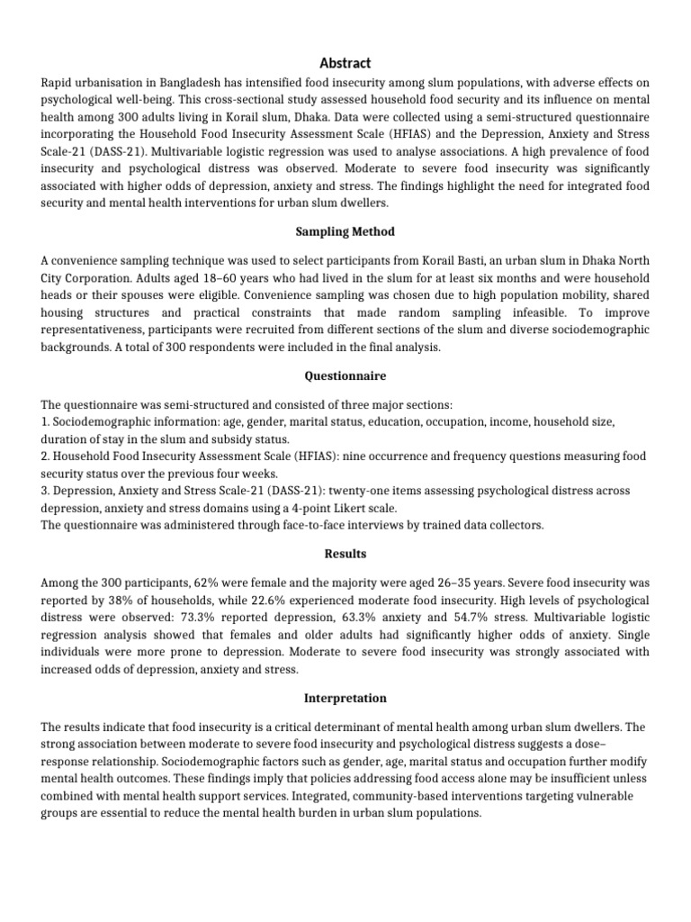 Abstract Result Interpretation Methods | PDF