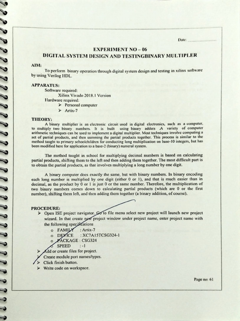 DSD Exp 6&7 | PDF