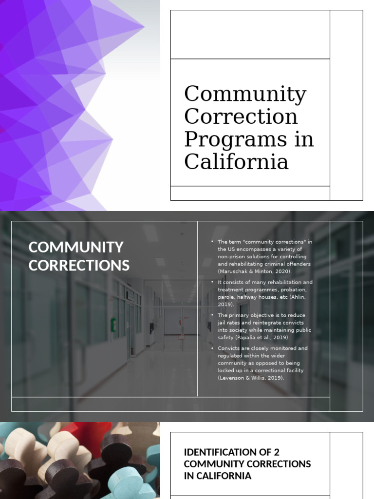 Community Corrections Programs in CA | PDF | Probation | Rehabilitation ...