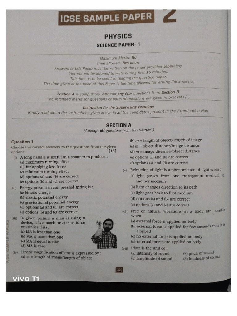 Physics Sample Paper 2 | PDF