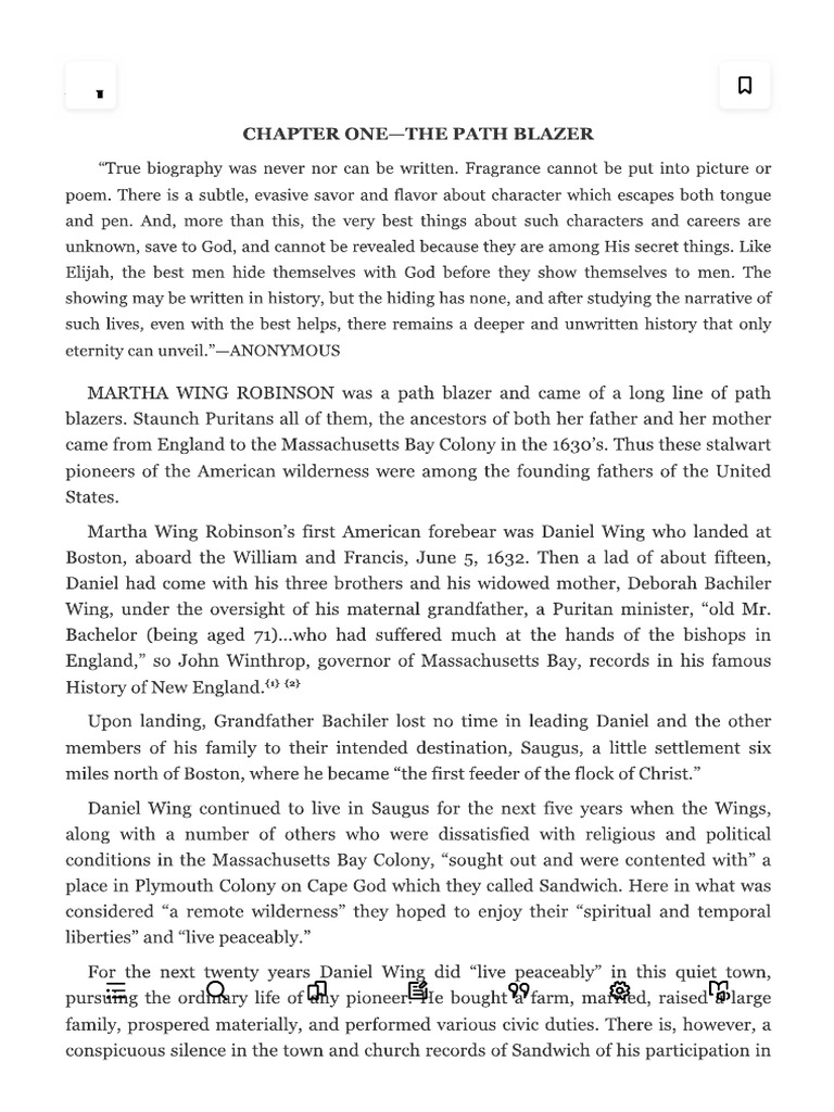 Radiant Glory The Life Story of Martha Wing Robinson | PDF