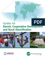 Guides For: Electric Cooperative Development and Rural Electrifi Cation