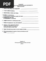 Time Bound Higher Grade Declaration Form | PDF