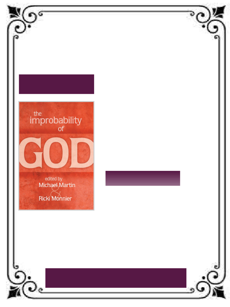 The Improbability of God Michael Martin (Editor) Ebook New Digital File ...