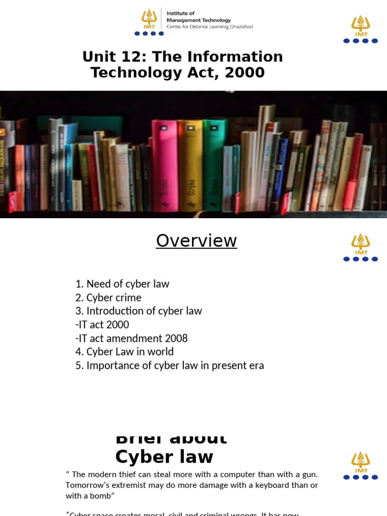 Understanding Cyber Law in India | PDF | Computer Security | Security