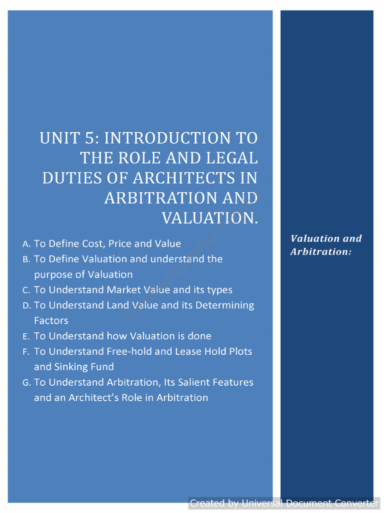 PP 1 Unit 5 | PDF