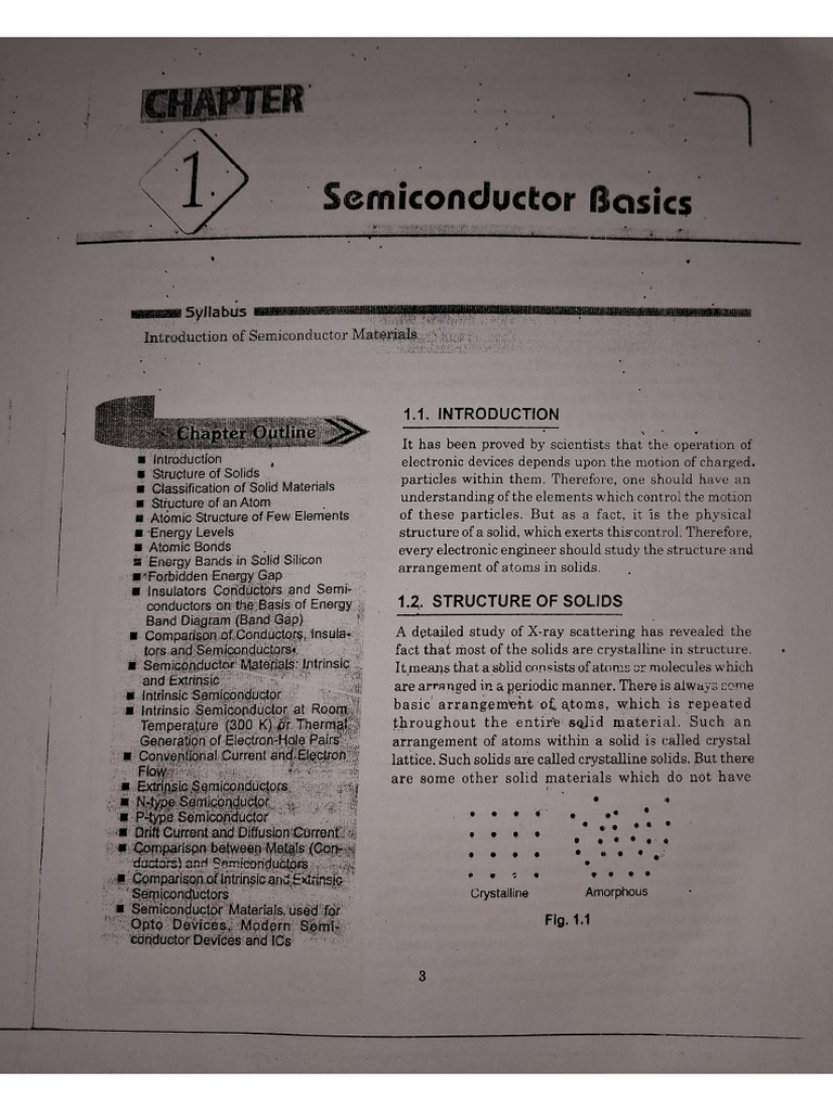 Chapter 1 Unit 1 | PDF