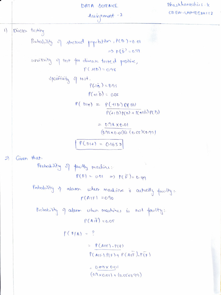 Data Science Assignment 2 | PDF