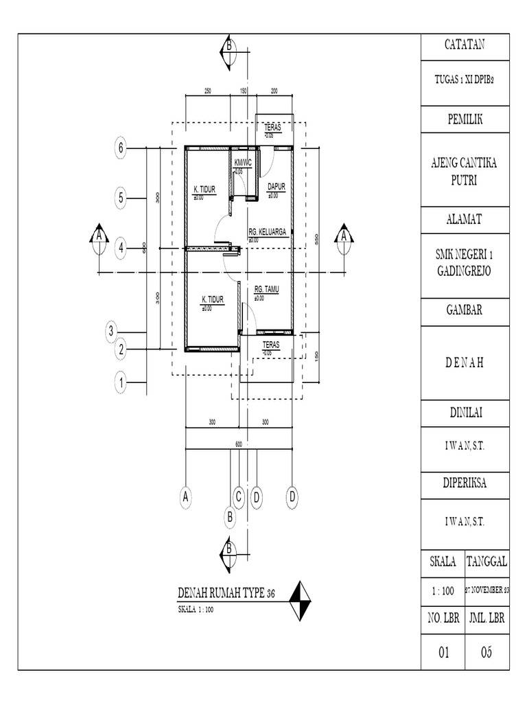 01 DENAH - Merged | PDF