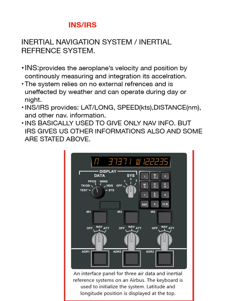 INSIRS | PDF | Inertial Navigation System | Gyroscope