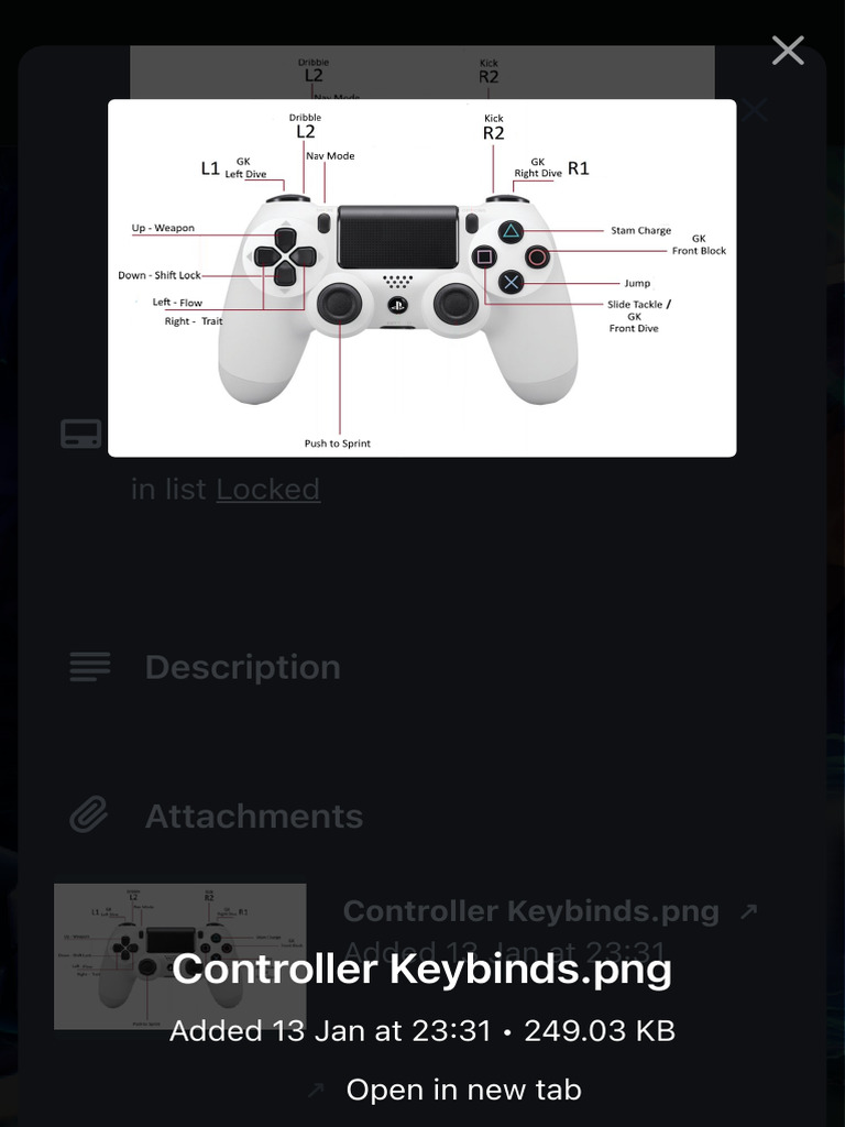 Controller Keybinds On Locked Trello | PDF