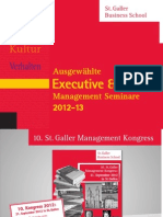 Executive - Und Junior Programme 2012 2013