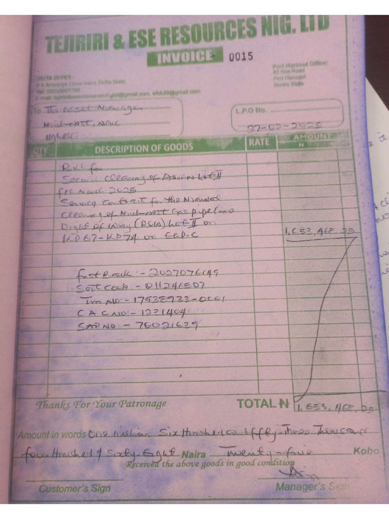 Invoice O2 | PDF