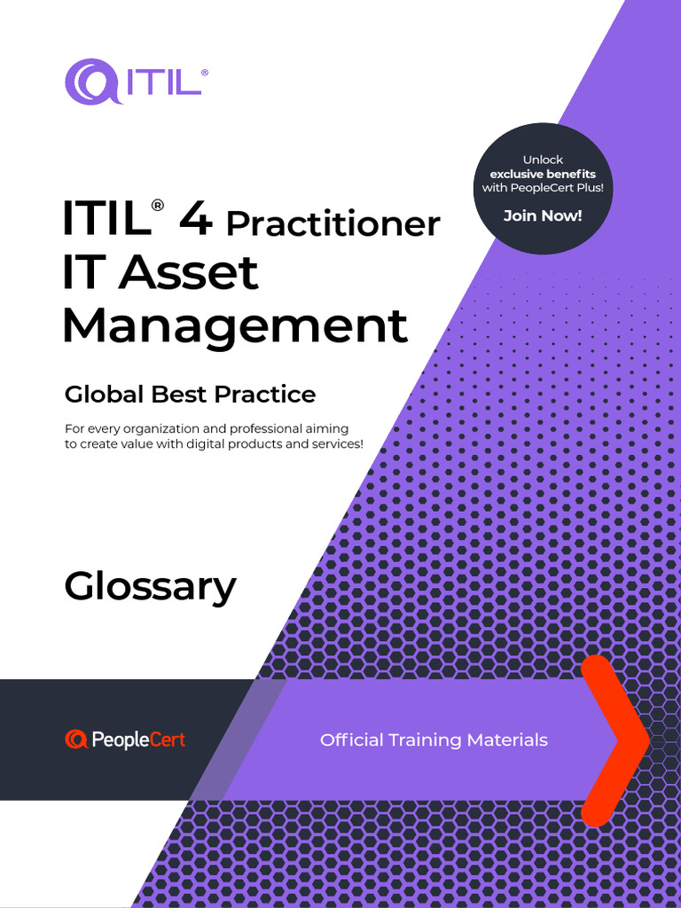 ITIL4 IT Asset Management Glossary EN v4 3 | PDF | Service Level ...