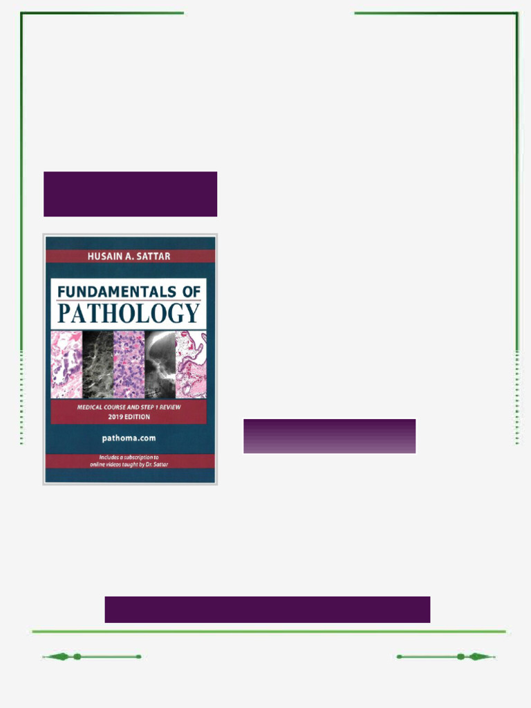Fundamentals of Pathology Medical Course and Step 1 Review 2019 Edition ...