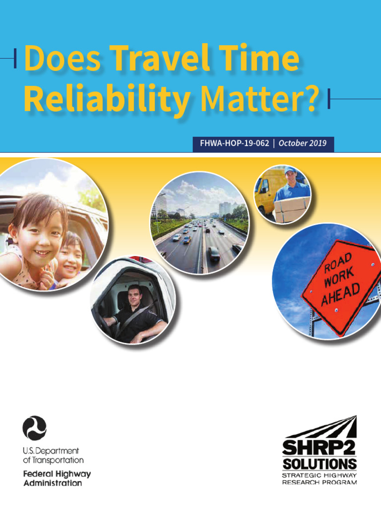 Importance of Travel Time Reliability | PDF | Reliability Engineering ...