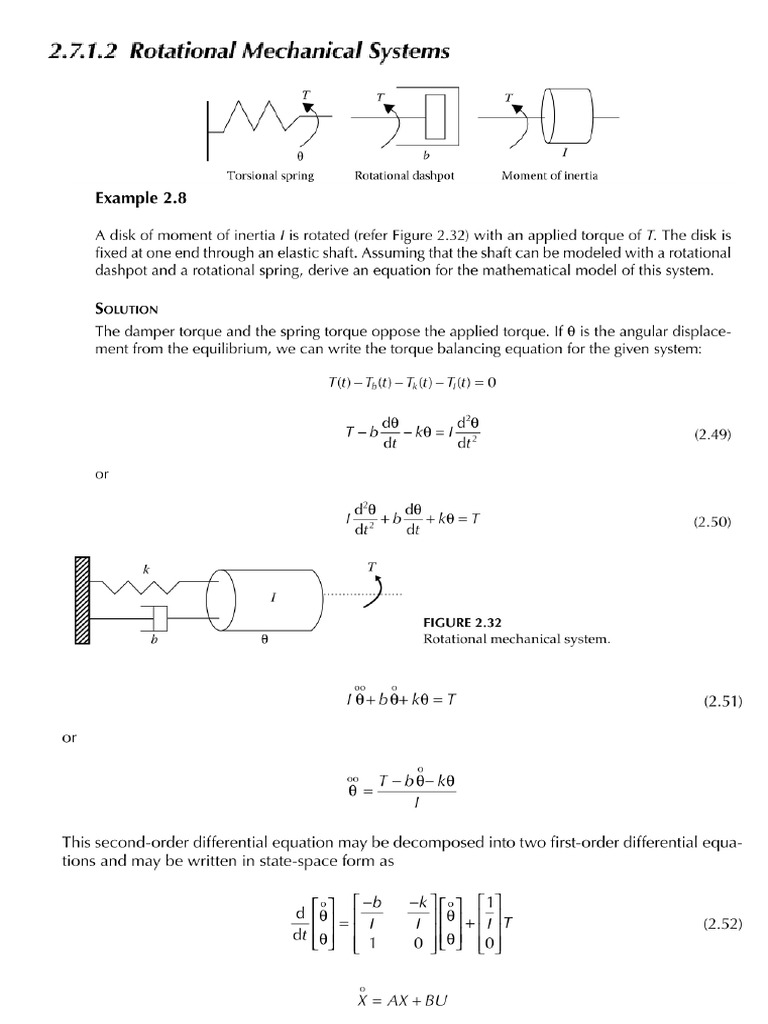 3 - Modeling of Rotational System | PDF