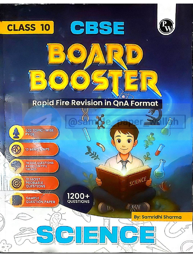 Cbse Board Booster Class 10th 2026 by Sample Paper Wallah Compressed | PDF