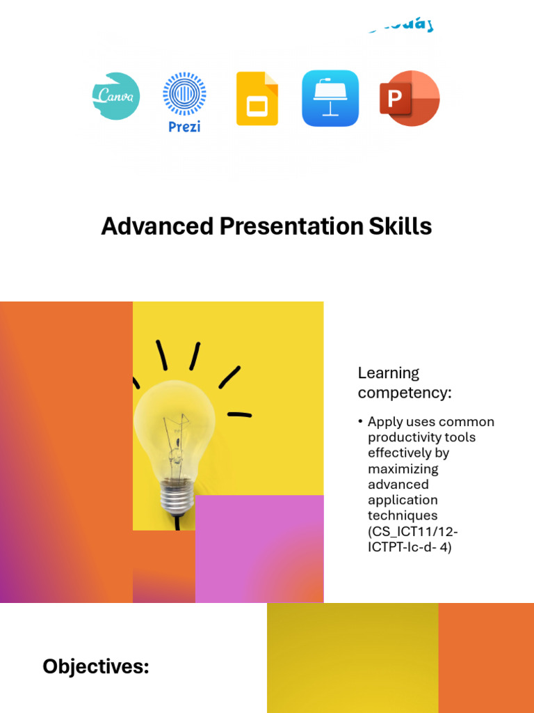 Mastering Advanced Presentation Skills | PDF | Microsoft Power Point ...