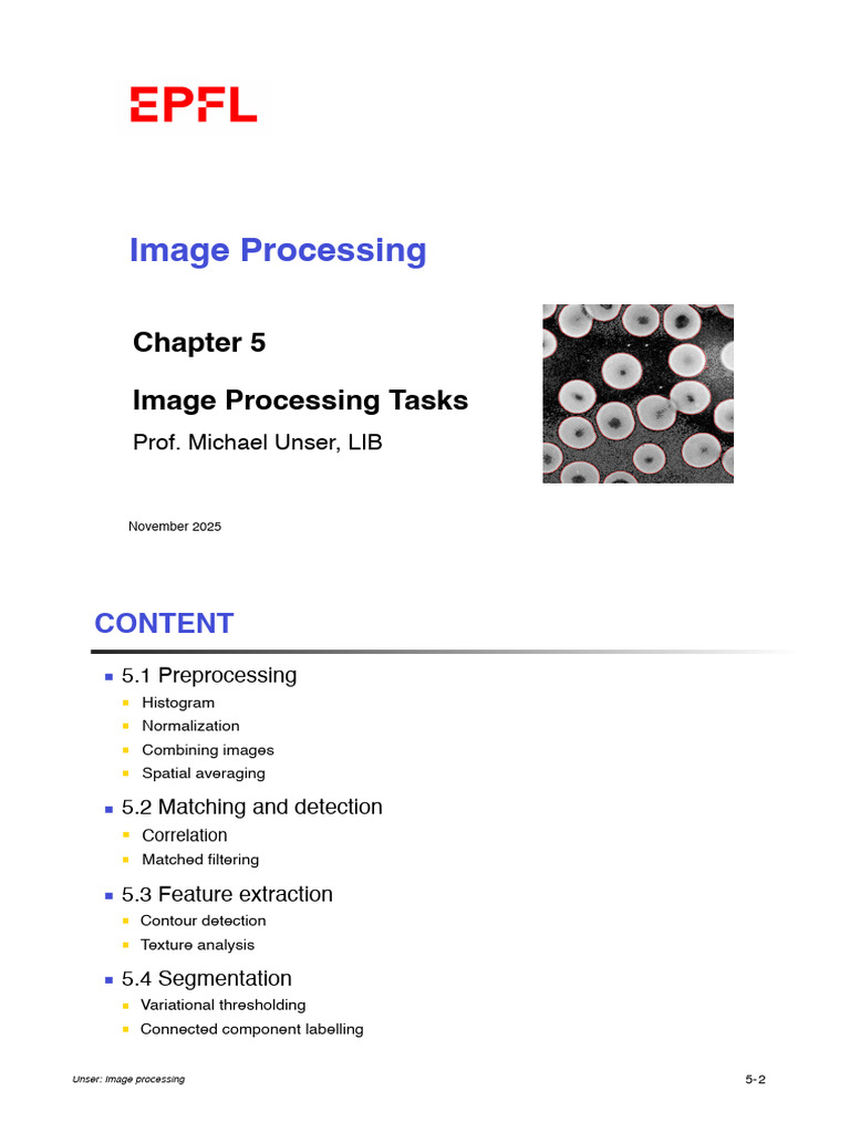 Image Processing Techniques Overview | PDF | Image Segmentation ...