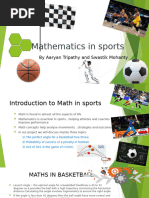 Mathematics in Football Explained | PDF | Mathematics