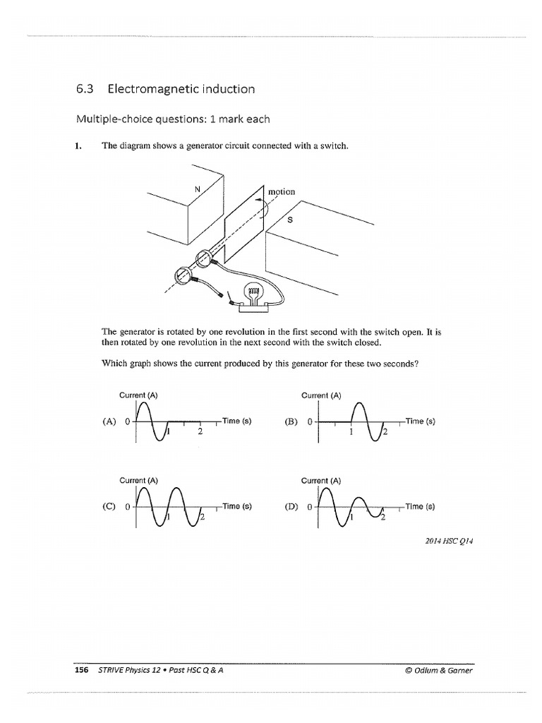 Strive Physics 12 M6 IQ3 MC | PDF